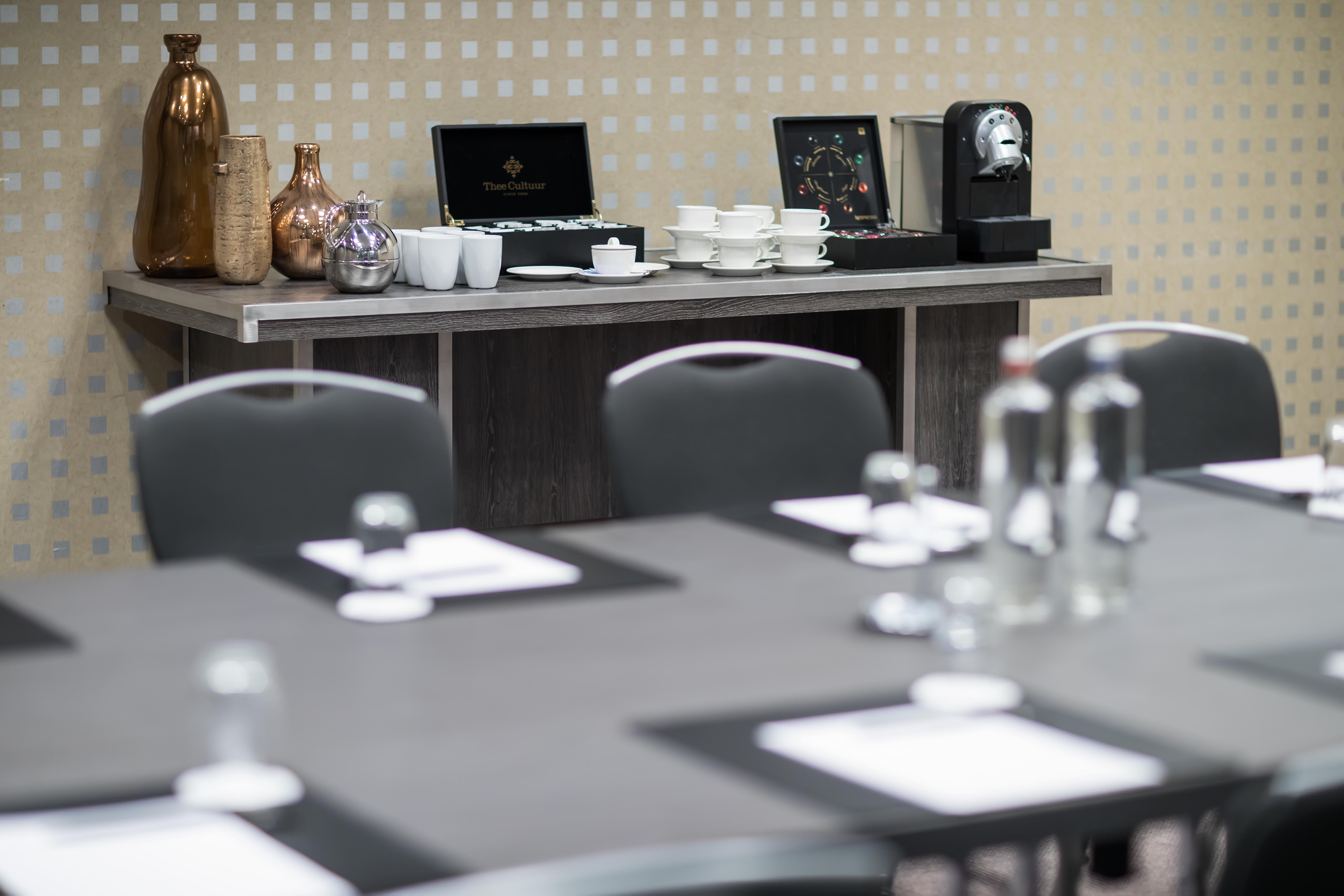 Bilderberg Garden Hotel Amsterdam Esterno foto A Nespresso machine in a meeting room